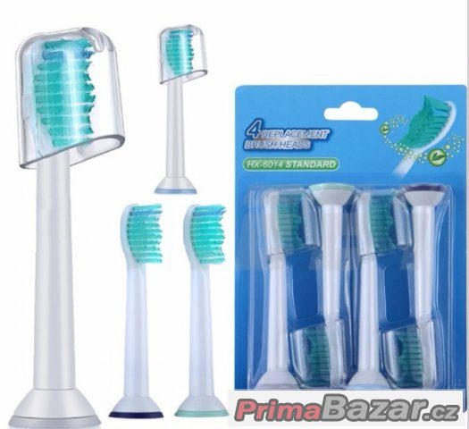 Náhradní hlavice na PHILIPS SONICARE - 4 ks – fotografie 2