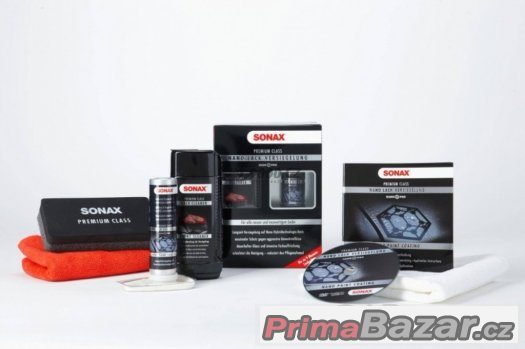 SONAX skleněný vosk 75 ml a čistič laku 250 ml Premium Class – fotografie 1