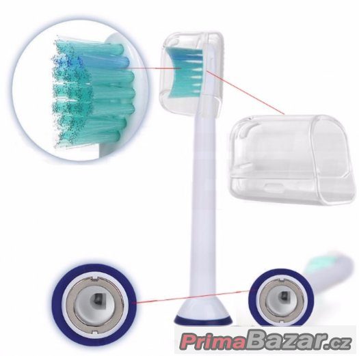 Náhradní hlavice na PHILIPS SONICARE MINI - 4 ks – fotografie 2