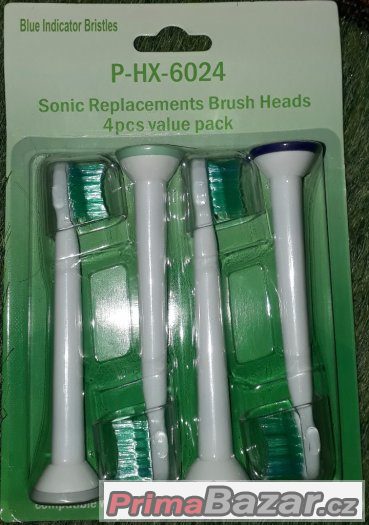 Náhradní hlavice na PHILIPS SONICARE MINI - 4 ks – fotografie 4