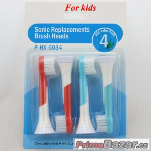 Dětské hlavice na PHILIPS SONICARE,věk 4-6 let – fotografie 3