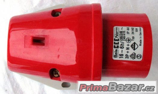 Třífázová přívodka - 5 pólová, 16A / 400V, krytí IP 44 – fotografie 3