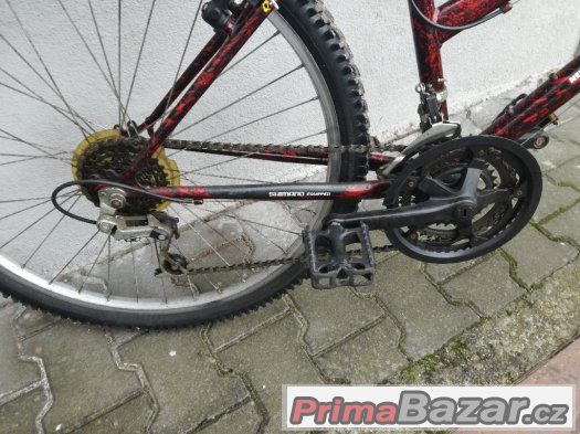 Horské kolo 26" PIRAHNA - STAV, DOPORUČUJI, 15 SPEED – fotografie 5