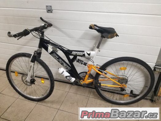 Horské celoodpružené kolo 26"- RÁM 18" TOP CENA - PO SERVISE – fotografie 1
