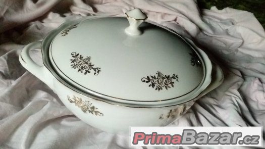 Luxusní jídelní porcelánová souprava - 26 dílů NOVÁ – fotografie 4