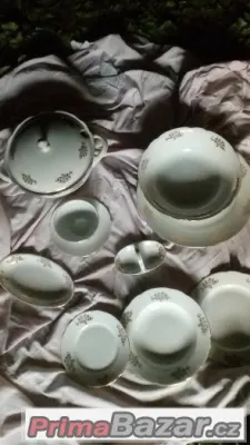 Luxusní jídelní porcelánová souprava - 26 dílů NOVÁ