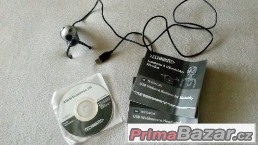 Webkamera TECHNIKA-TOP STAV velmi málo užívaná+přís. – fotografie 2