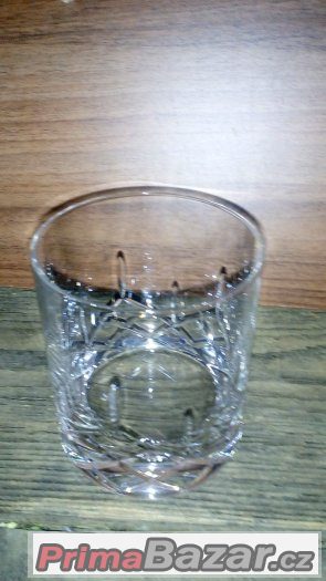 Broušené sklenky na whisky - český křišťál - česká výroba – fotografie 2