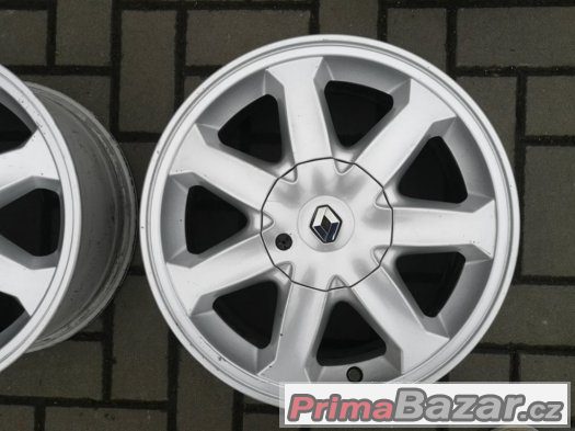 Prodám ALU kola Original Renault R 15 4x100 – fotografie 2