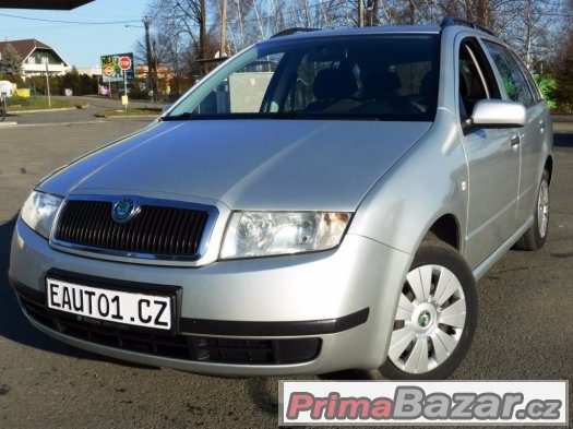 ŠKODA FABIA COMBI 2004 1.4i16V 55kW KLIMA LYŽINY ABS 2xBAG – fotografie 1