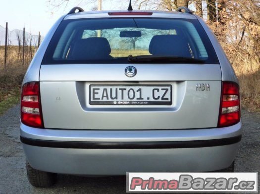 ŠKODA FABIA COMBI 2004 1.4i16V 55kW KLIMA LYŽINY ABS 2xBAG – fotografie 4