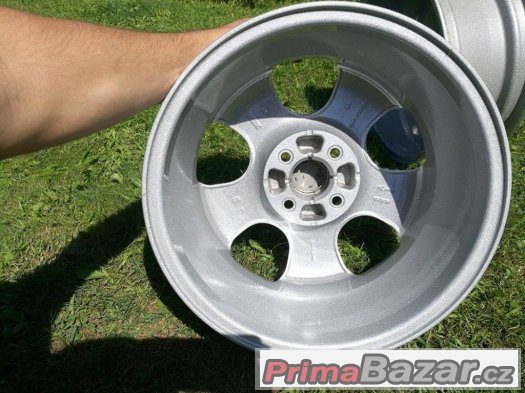 Prodám ALU kola Original Opel R15  4x100 – fotografie 4