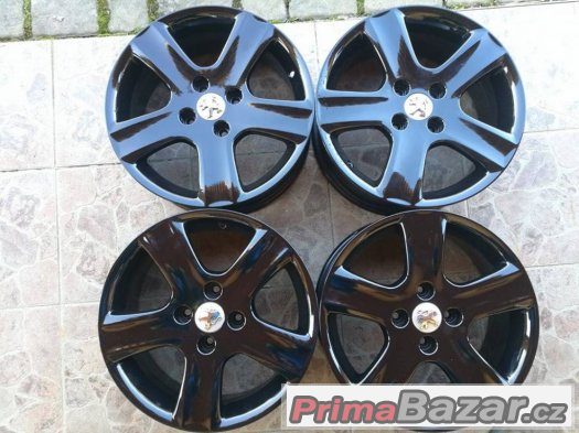 Prodám ALU kola Original Peugeot R16 o rozteči 4x108 – fotografie 2