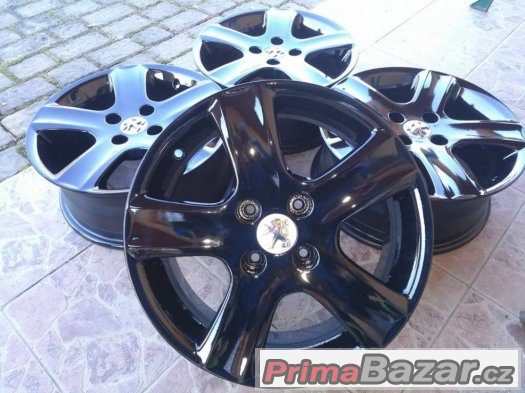 Prodám ALU kola Original Peugeot R16 o rozteči 4x108 – fotografie 5