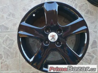 Prodám ALU kola Original Peugeot R16 o rozteči 4x108
