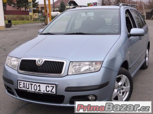 ŠKODA FABIA COMBI 2006 1.4i16V 55kW KLIMA SERVISKA ELEGANCE – fotografie 1