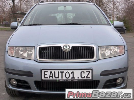 ŠKODA FABIA COMBI 2006 1.4i16V 55kW KLIMA SERVISKA ELEGANCE – fotografie 2