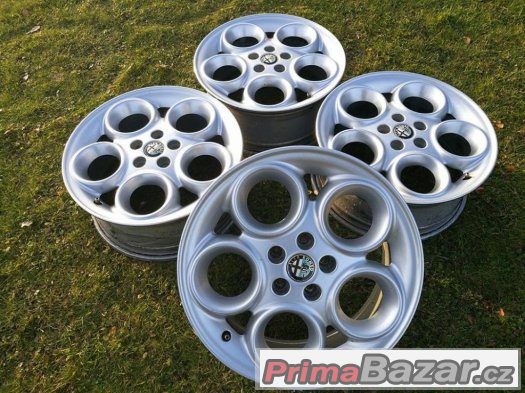Prodám ALU kola original Alfa Romeo R16 5x98 – fotografie 3