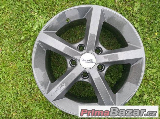 Prodám ALU kola R15 5x112 Škoda, VW, Seat, Audi – fotografie 1