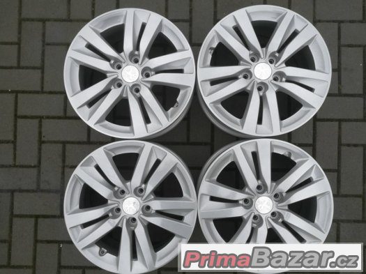 Prodám alu kola original Peugeot R16 5x108 – fotografie 2