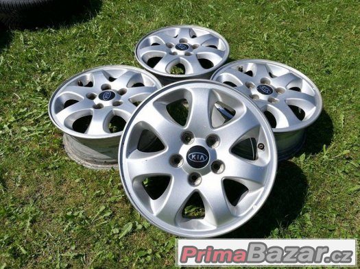 Prodám ALU kola Original Kia R15 o rozteči 5x114,3 – fotografie 3