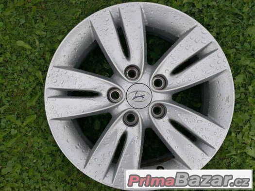 Prodám ALU kola Original Hyundai IX20 R16 5x114,3 – fotografie 1