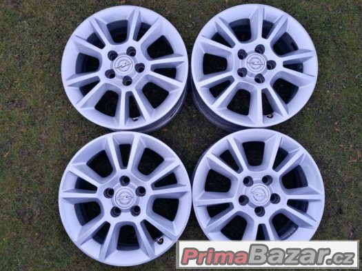 Prodám alu kola original Opel R16 5x110 – fotografie 2