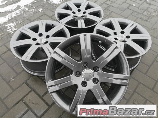 Prodám krásná ALU kola Original AUDI R17 5x112 – fotografie 2