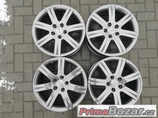 Prodám krásná ALU kola Original AUDI R17 5x112 – fotografie 3