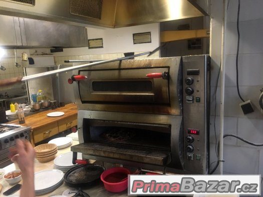 Pizza pec dvojpatrová digital elektrická PizzaGroup italská – fotografie 3