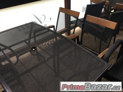 Restaurace - Zahradní nábytek použitý KOV/DŘEVO - část 1. – fotografie 5