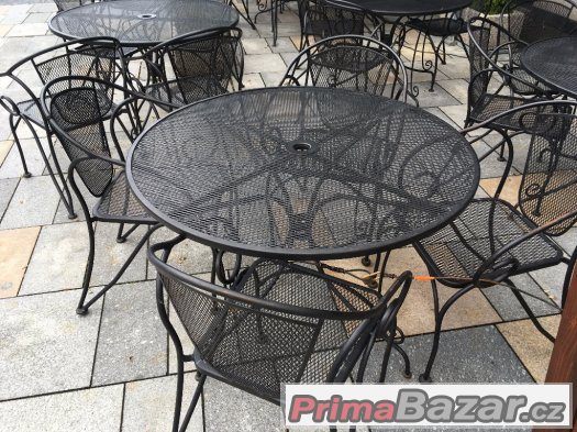 Restaurace vybavení část 4. - venkovní zahrádka stoly židle – fotografie 2