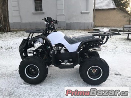 Dětská čtyřkolka Hummer 125cc - bílý – fotografie 3