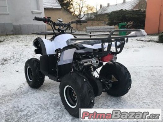 Dětská čtyřkolka Hummer 125cc - bílý – fotografie 4