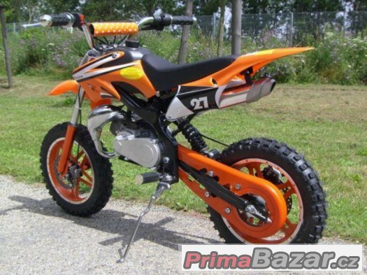 Dětská cross orion Delta 49cm3, modrá – fotografie 3