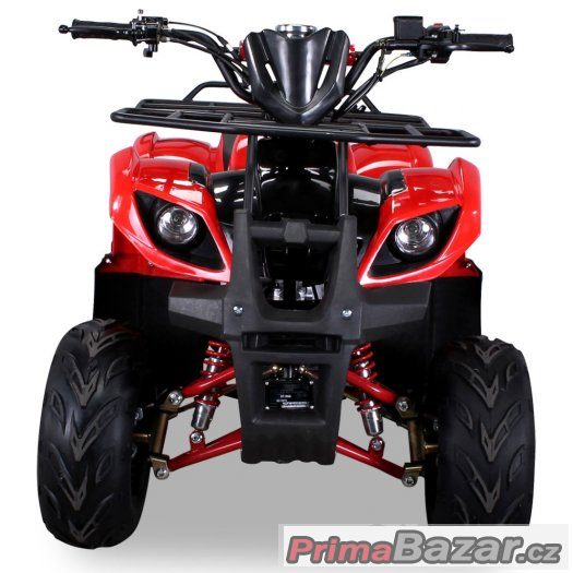 Dětská čtyřkolka Hummer 125cc 7" - Červená – fotografie 2