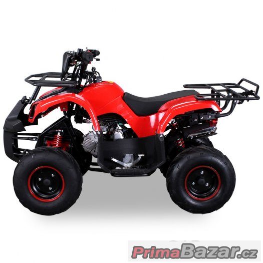 Dětská čtyřkolka Hummer 125cc 7" - Červená – fotografie 4