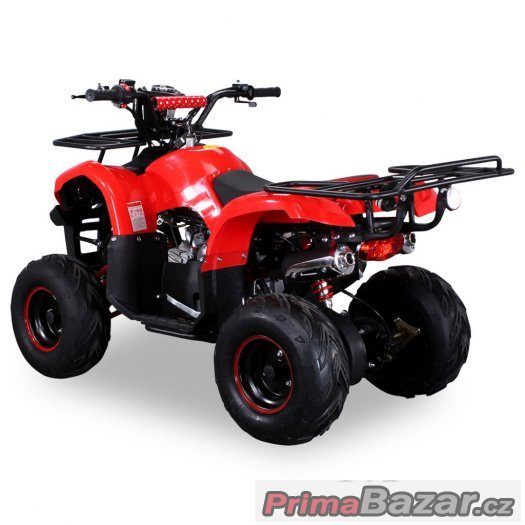 Dětská čtyřkolka Hummer 125cc 7" - Červená – fotografie 5