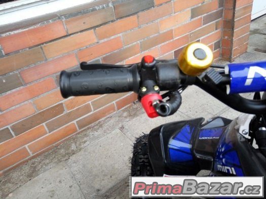 Dětská čtyřkolka 49cc Python Deluxe - modrá – fotografie 4