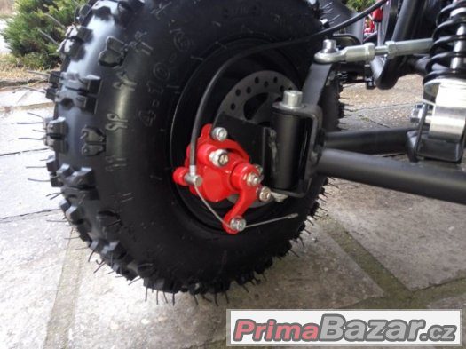 Dětská čtyřkolka 49cc Python Deluxe - modrá – fotografie 5