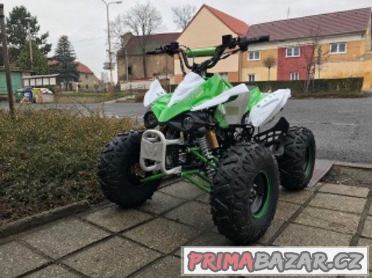 Dětská čtyřkolka Panthera 125cc DO, brzdy hydr.,zelená – fotografie 1