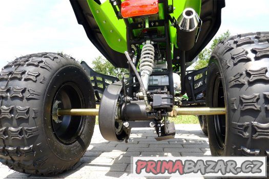 Dětská čtyřkolka Panthera 125cc DO, brzdy hydr.,zelená – fotografie 5
