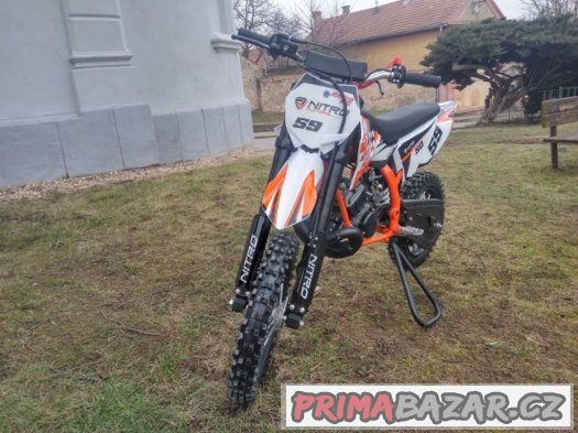 Dětská cross Nitro NRG GTS 14x12 oranžová 9PS – fotografie 1