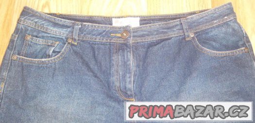 Prodám riflové kraťasy, vel. 48, nošené – fotografie 2