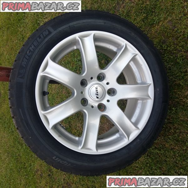 Zimní Sada 5x120 BMW E46 195/55 R16 Michelin TOP STAV