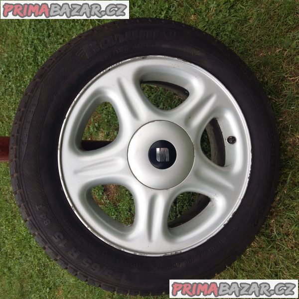 Zánovní Letní Sada Alu Kola 4x100 175/65 R15 Seat