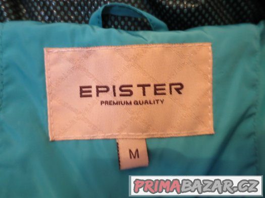 Tyrkysová zimní bunda zn. Epister, vel. M – fotografie 3