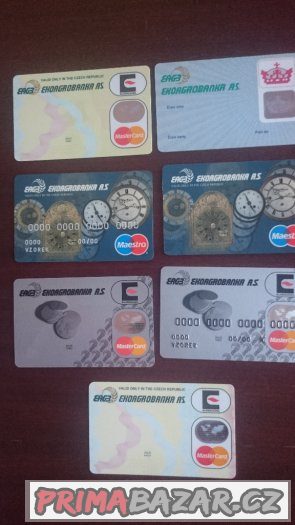 Prodám ucelenou sbírku platebních karet EAGB – fotografie 1