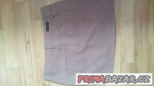 Prodám hnědou džínovou sukni zn. Fresh Made – fotografie 3