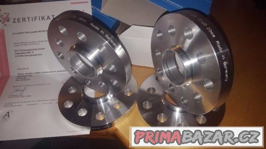 Podložky pod kola 5x112x57,1 5x100x57,1 Homologace TUV – fotografie 1